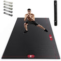 Hapbear Large Exercise Mat – 8mm Non-Slip Home Gym Yoga Mat for HIIT