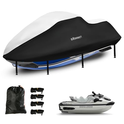Jolof Store 3-Seater Jet Ski Cover – Heavy Duty 420D Waterproof PWC Cover