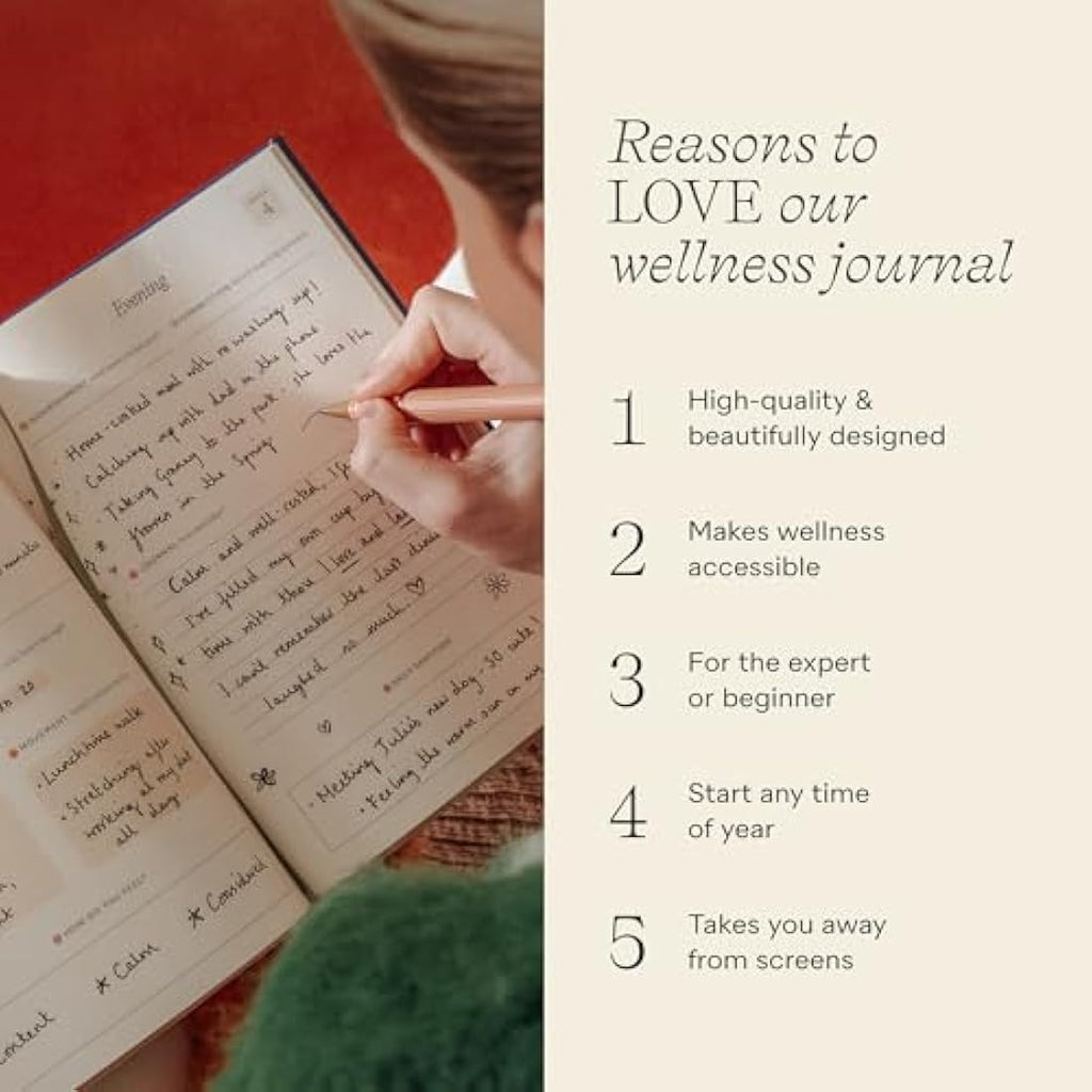Papier Joy Wellness Journal – 12-Week Mindfulness & Gratitude Tracker