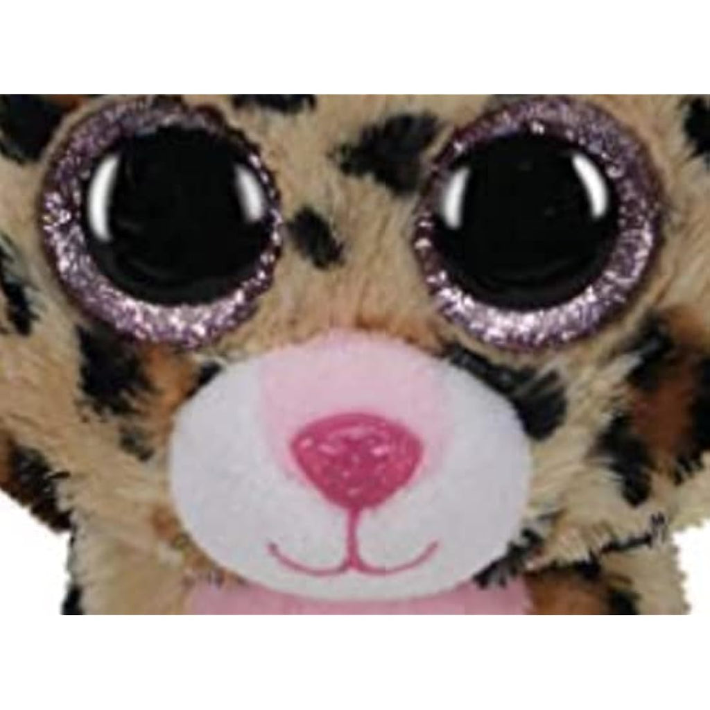 Ty Beanie Boos Livvie Leopard Plush Stuffed Animal - 15cm Soft Toy