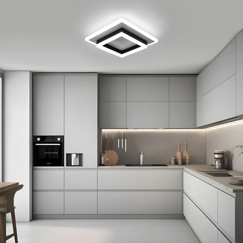 Comely Modern Square LED Ceiling Light – 30W 6500K Acrylic Lamp