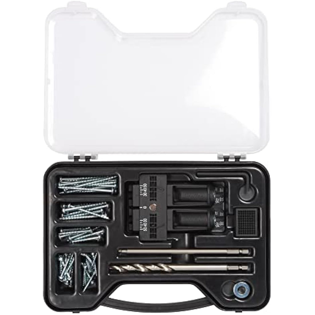 Trend 3-in-1 Pocket Hole Jig Kit with HSS Drill Bit and 50 Screws
