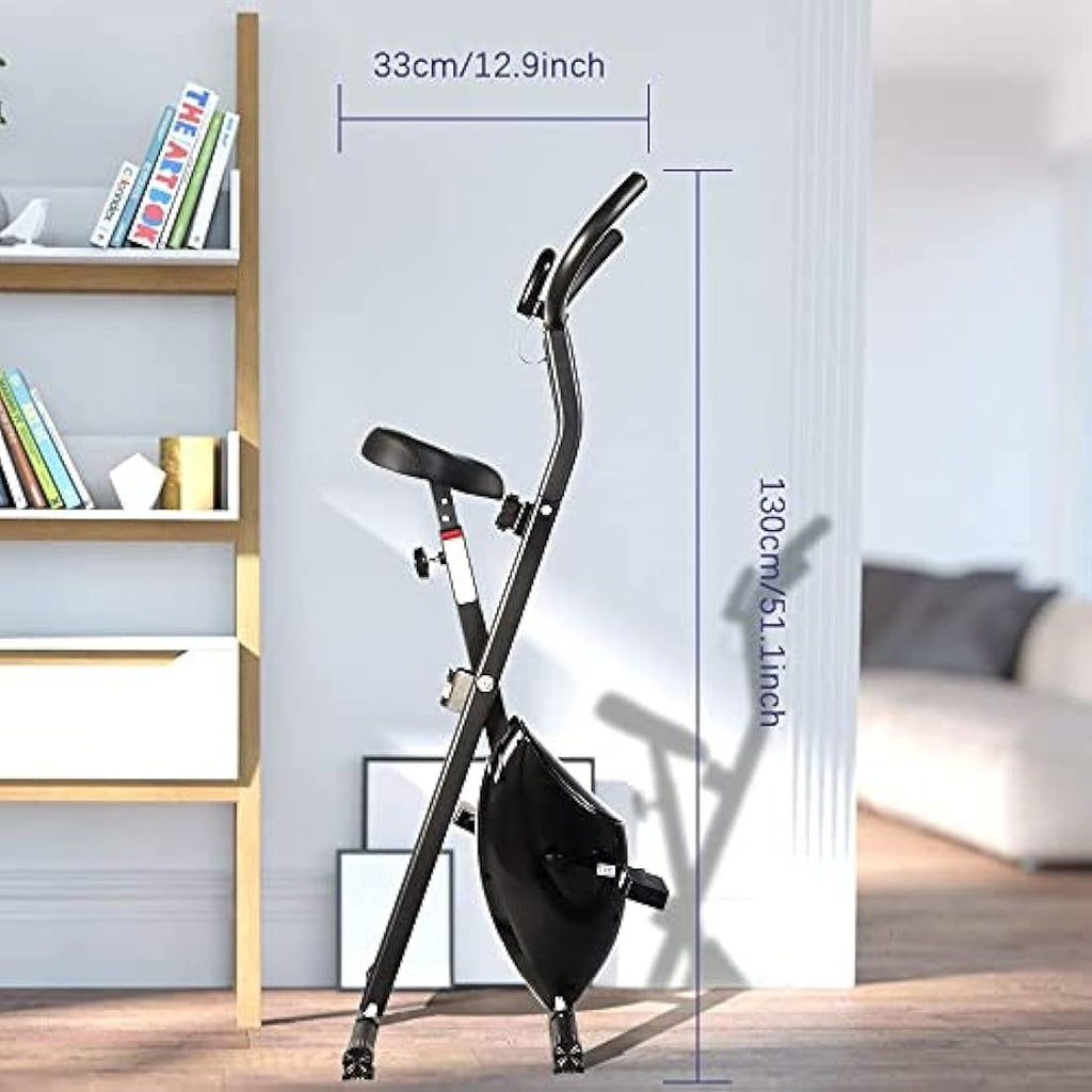 Jolof Store Mini Exercise Bike | Folding Magnetic Pedal Exerciser