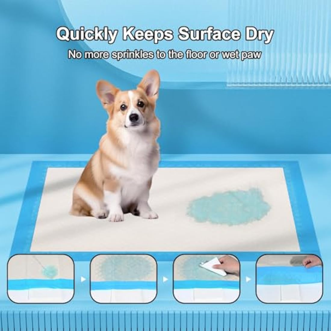 Gardner Pet Extra Large Puppy Pads | 70x85cm Ultra Absorbent (50 Pack)