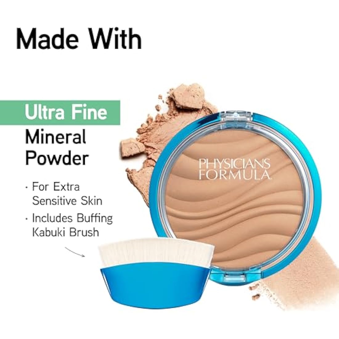 Physicians Formula Mineral Wear Airbrushing Pressed Powder SPF 30, Beige