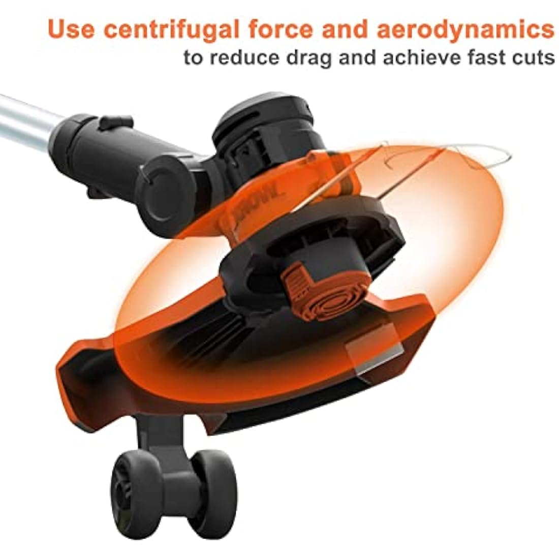 Worx WA0010 Compatible Trimmer Spool Line & Cap Set – 5 Piece Kit