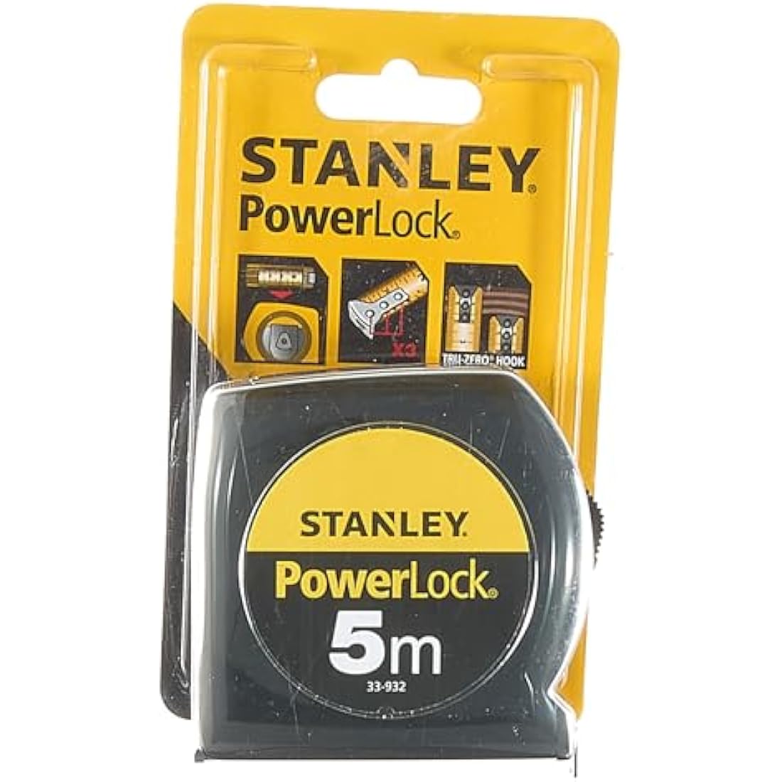 Stanley Powerlock Tape Measure 5m – Top Reader Measuring Tool