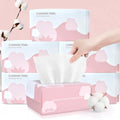 Cayxenful 100% Cotton Disposable Face Towels – 600 Count Soft Dry Wipes