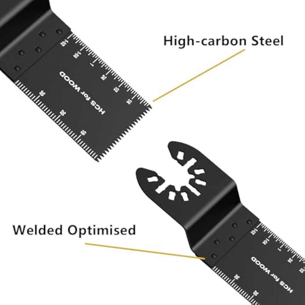 Meff-Mluk 100-Piece Oscillating Tool Blades for Wood and Plastic