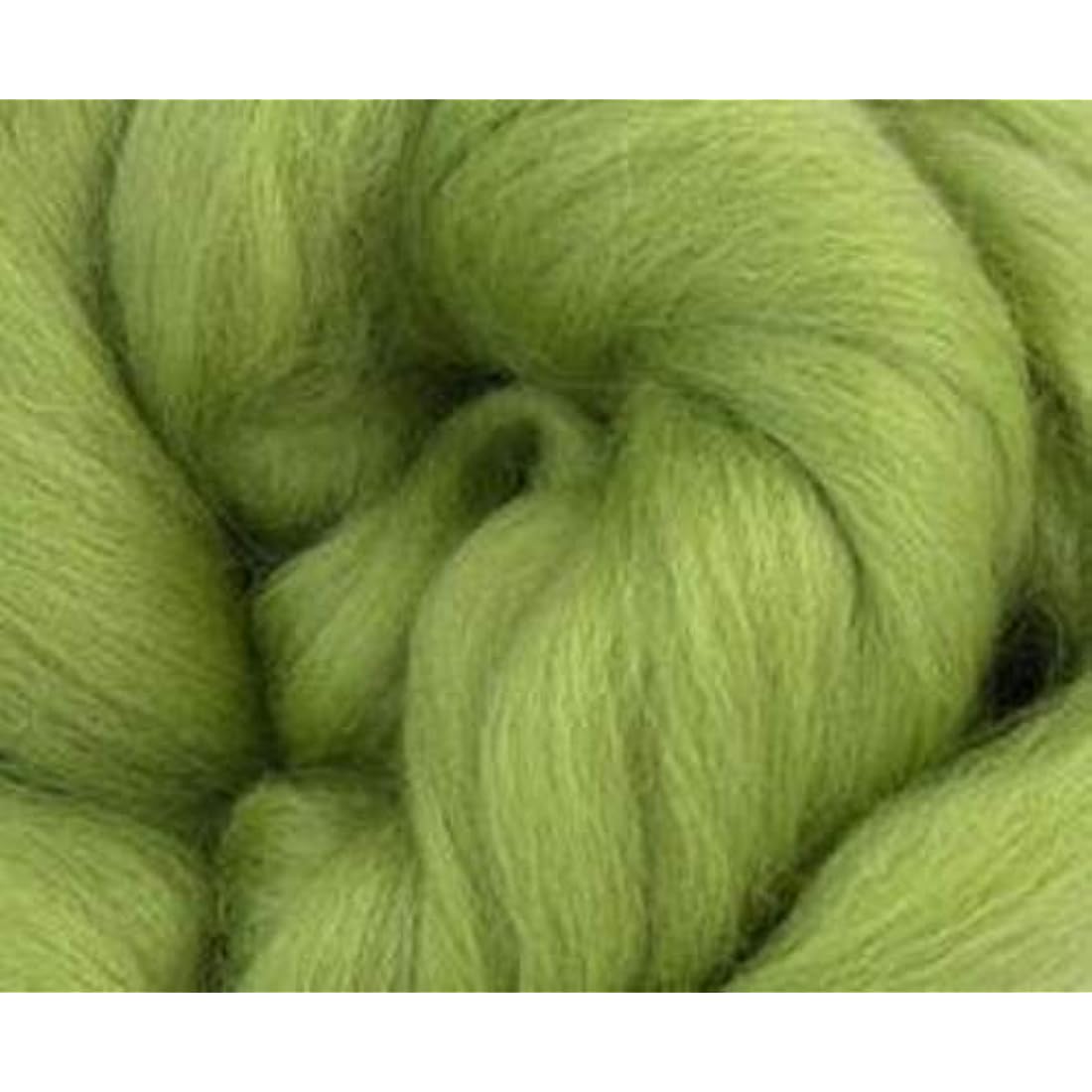 Woodland Green Merino Wool Roving - 9 Pack for Felting