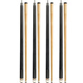 Aklot Pool Cues Set of 4 - 58" Canadian Maple Wood Sticks, 21 oz