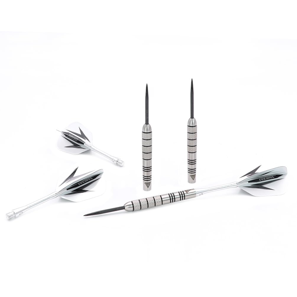 CUESOUL 95% Tungsten Steel Tip Darts Set - 22g Professional Dart Case