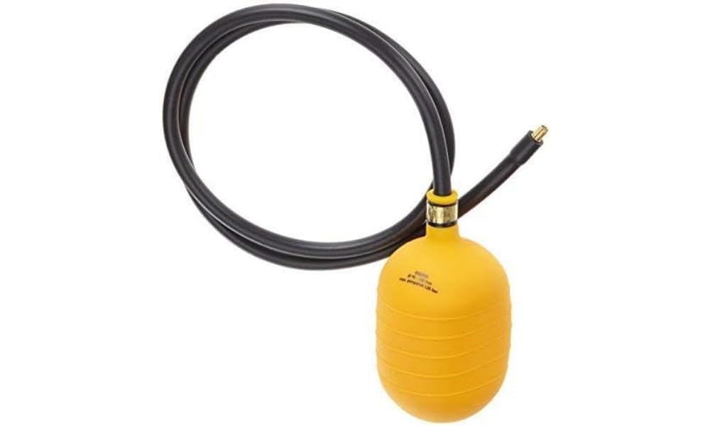 AquaForte Inflatable Pipe Plug – Yellow/Black Plastic Drain Blocker