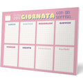 Grupo Erik Carouge Weekly Planner A3 - Italian Desk Calendar Notepad
