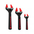 Rothenberger Wide Jaw Adjustable Wrench Set - Chrome (6", 8", 10")