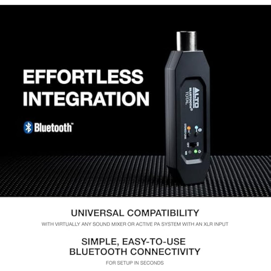 Alto Bluetooth Total 2 XLR Receiver for PA Systems and Mixers