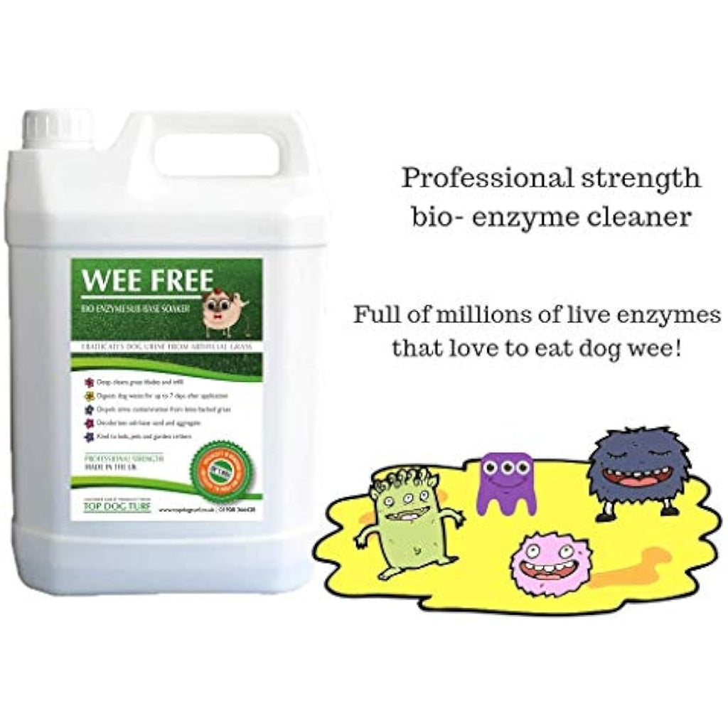 Wee Free Artificial Grass Cleaner & Pet Odour Eliminator - 5L Citrus