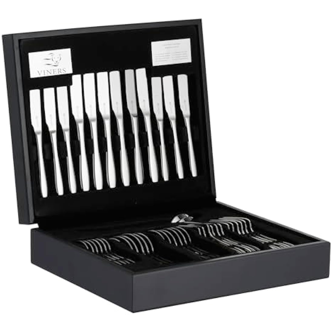 Viners Eden 44 Piece 18/10 Stainless Steel Cutlery Set with Gift Box