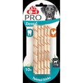 8in1 Pro Dental Twisted Sticks – Chicken & Beef Dog Chews, 10 Pack