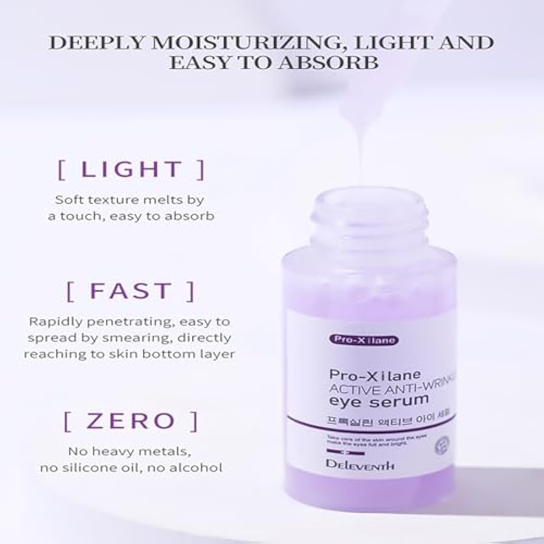 DEleventh Pro-Xilane Anti-Wrinkle Eye Serum | Anti-Aging & Hydrating 30ml