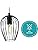 EGLO Newtown 3-Flame Pendant Lamp | Vintage Black Steel Hanging Light