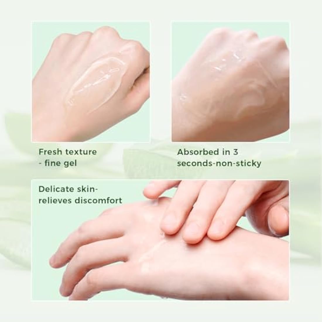 OUKEYA 98% Organic Aloe Vera Gel with 2% Niacinamide - 3785ML Bulk Size