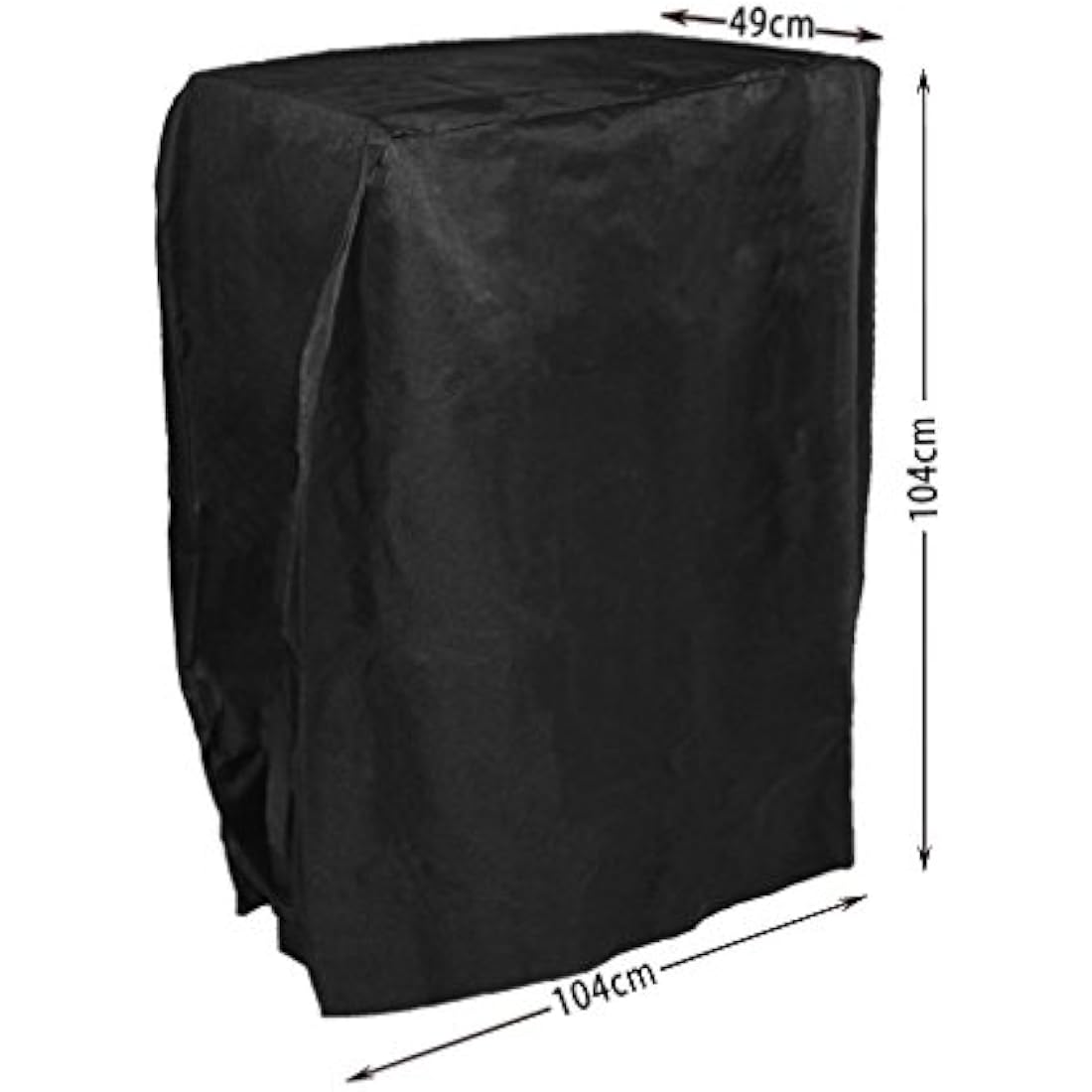 Onlyfire Universal BBQ Grill Cover for Tepro Toronto - Waterproof Black