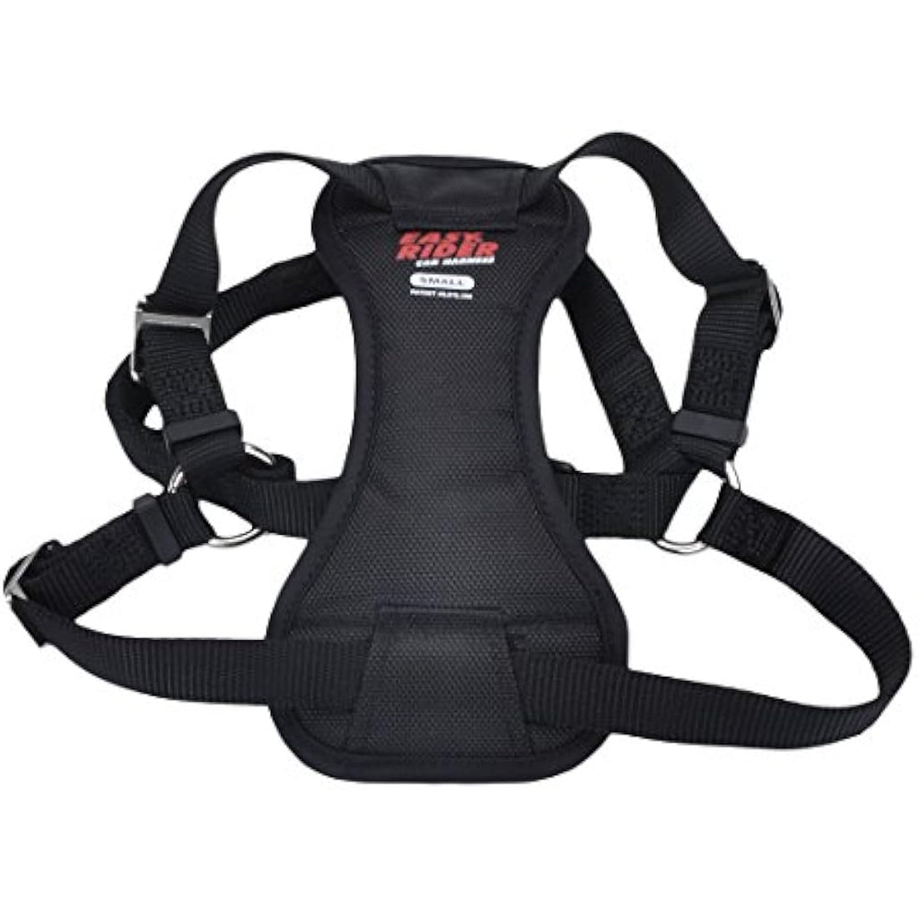 Coastal Easy Rider Crash-Tested Dog Car Harness | Black, Small (16-24")