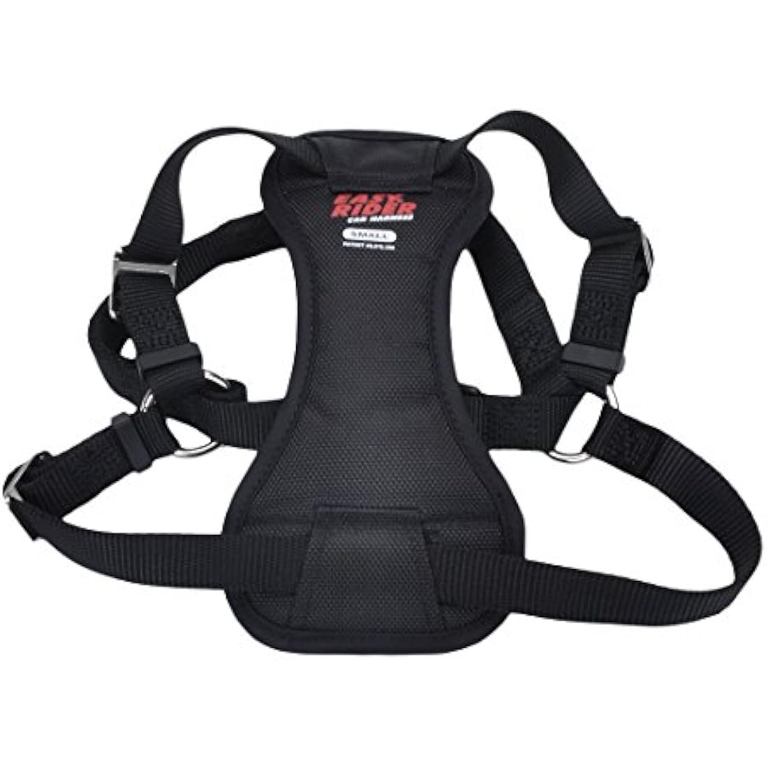 Coastal Easy Rider Crash-Tested Dog Car Harness | Black, Small (16-24")