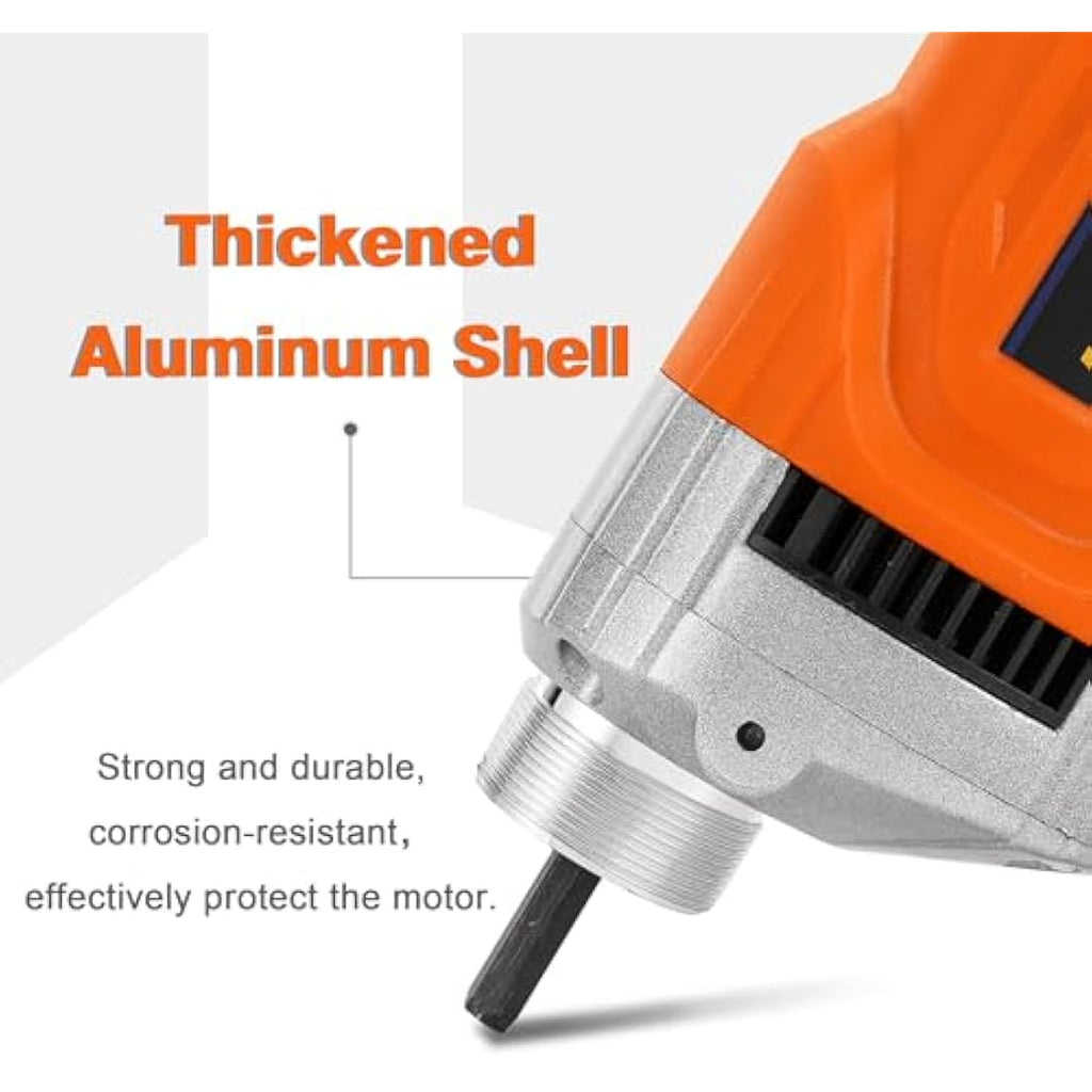 Hanchen 1280W Concrete Vibrator – 35mm Industrial Poker with 1.5m Hose