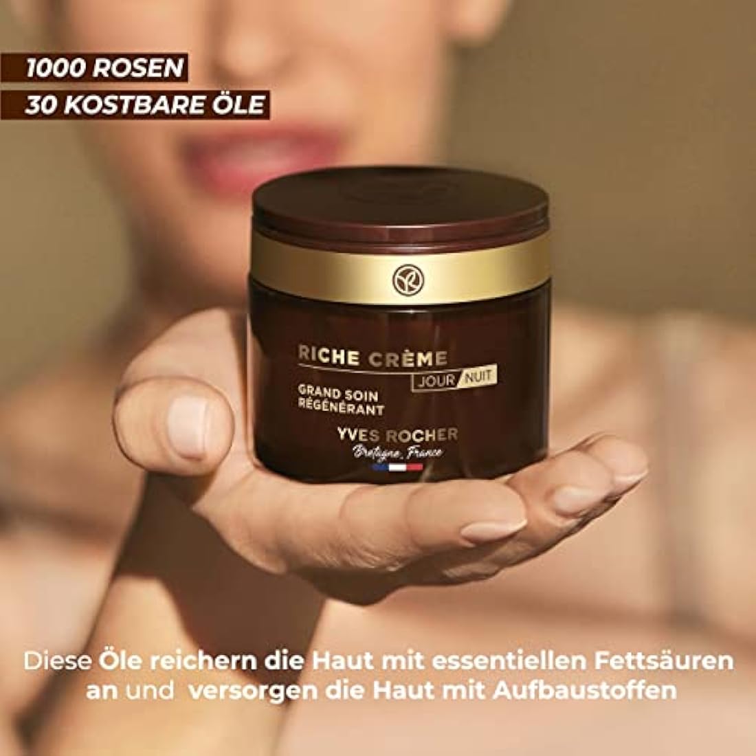 Yves Rocher Rich Crème Intensive Day & Night Face Cream - 75ml