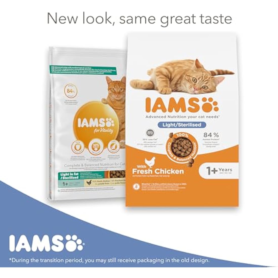 IAMS Light in Fat Dry Cat Food – Chicken 10kg Weight Control Formula