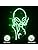 Jolof Store Alien Neon Sign – Green LED Wall Decor for Game Rooms