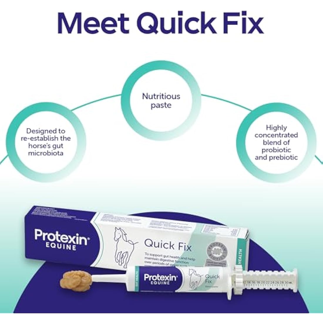 Protexin Equine Premium Quick Fix Probiotic Paste for Horses - 30ml
