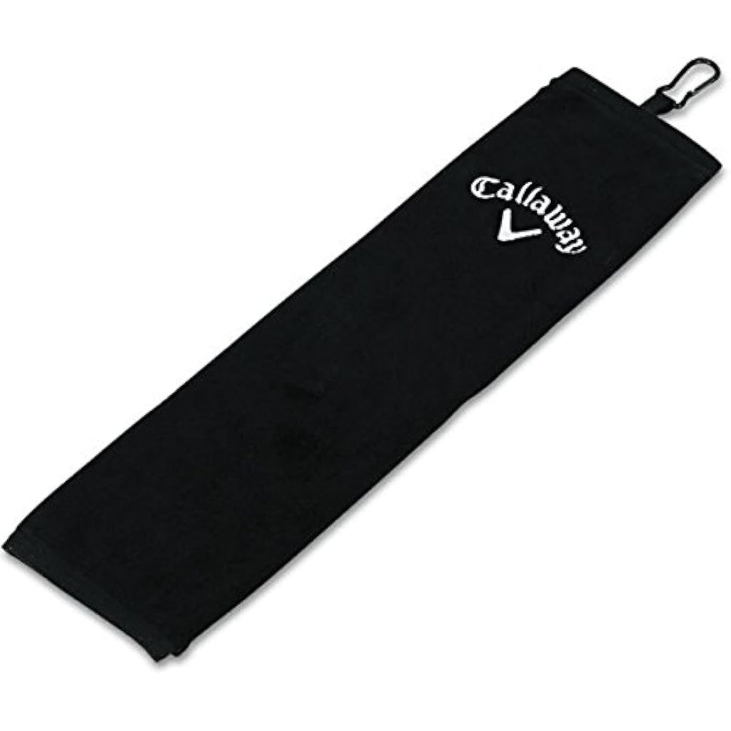 Callaway Golf Trifold Towel – 100% Cotton Absorbent Bag Towel, 16" x 21"