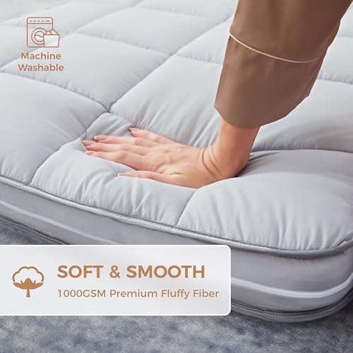 Jamdok Roll Up Floor Mattress | 10cm Memory Foam Camping Pad & Washable Cover
