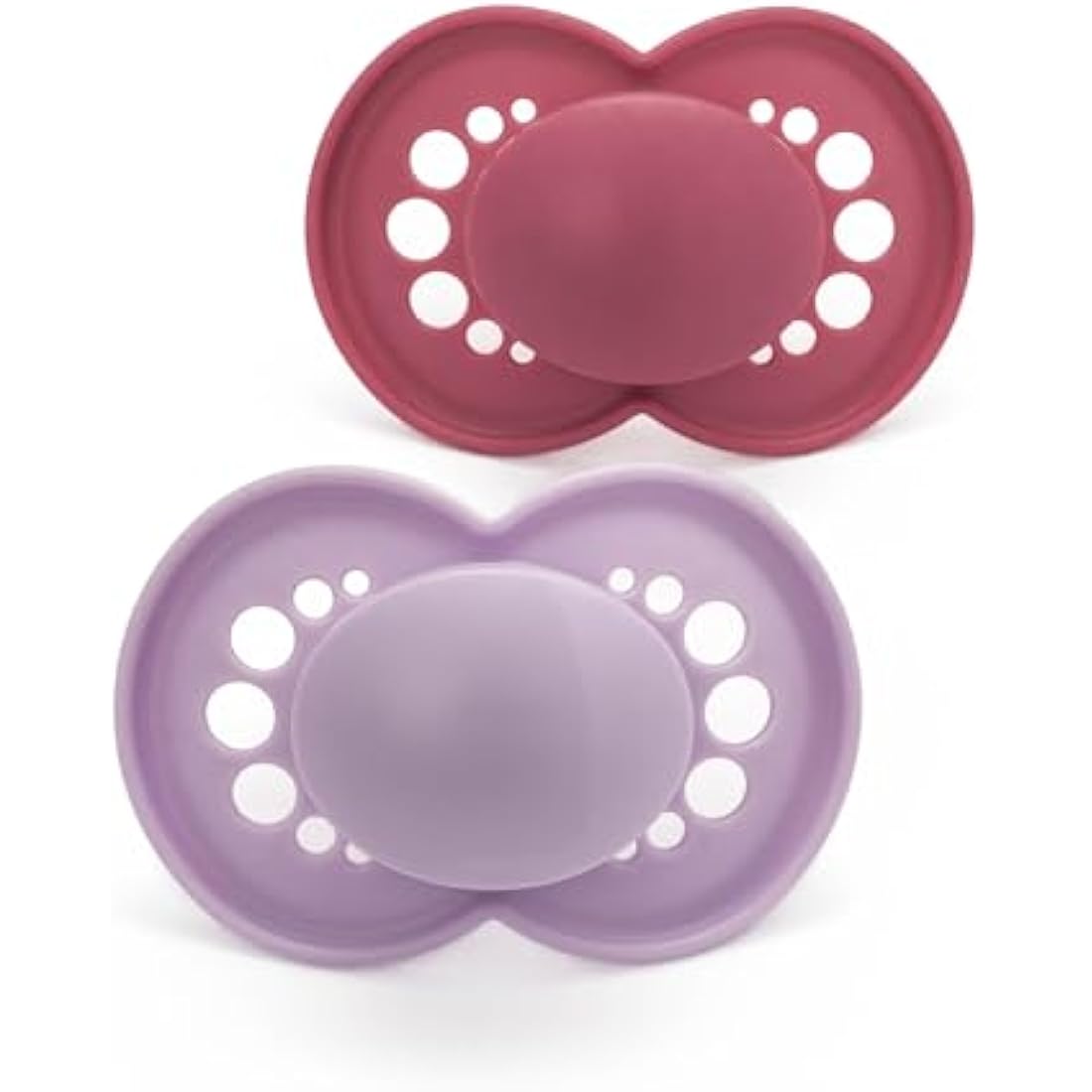 MAM Original Soothers | 18-36 Months | SkinSoft Silicone Dummy | 2 Pack