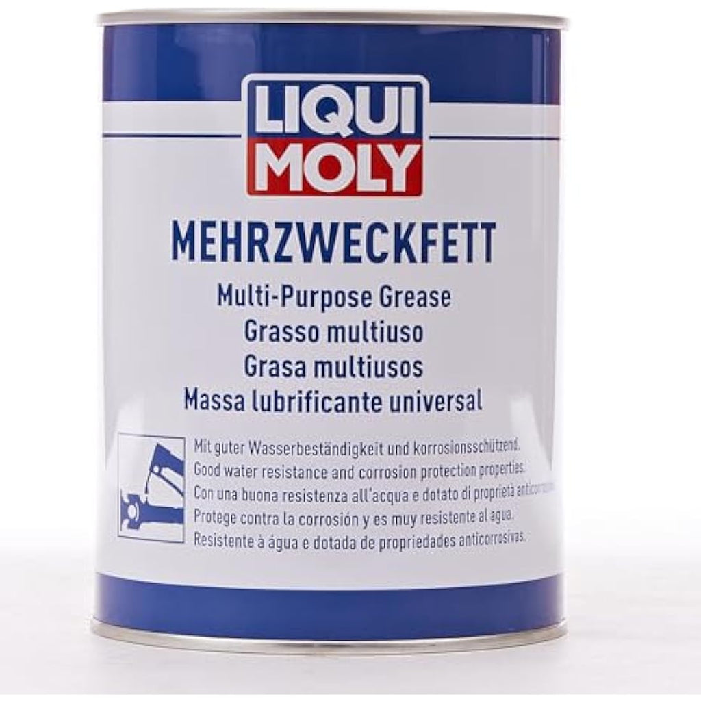 Liqui Moly Multipurpose Grease – Waterproof High-Temp Lubricant, 1kg