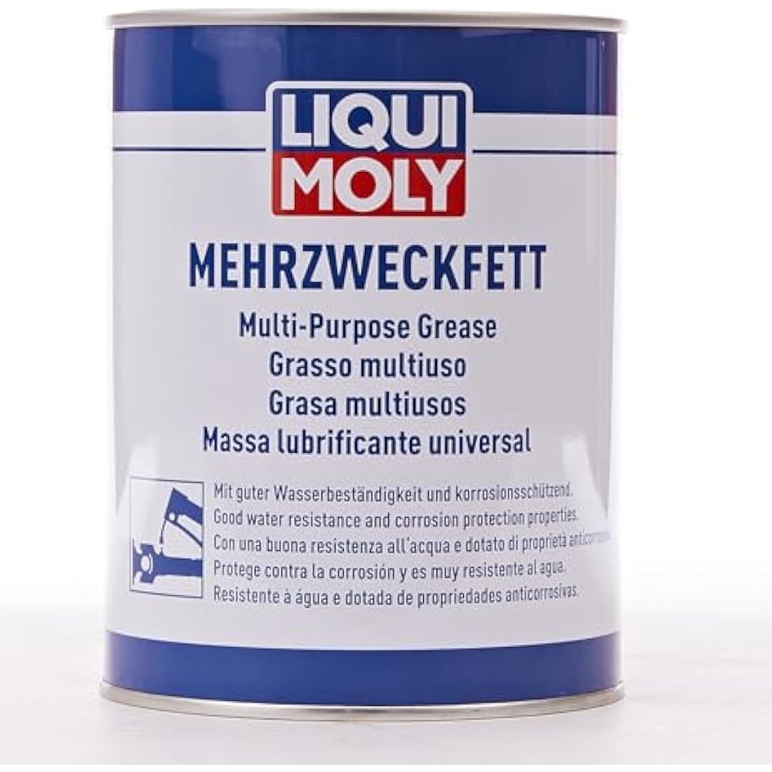 Liqui Moly Multipurpose Grease – Waterproof High-Temp Lubricant, 1kg