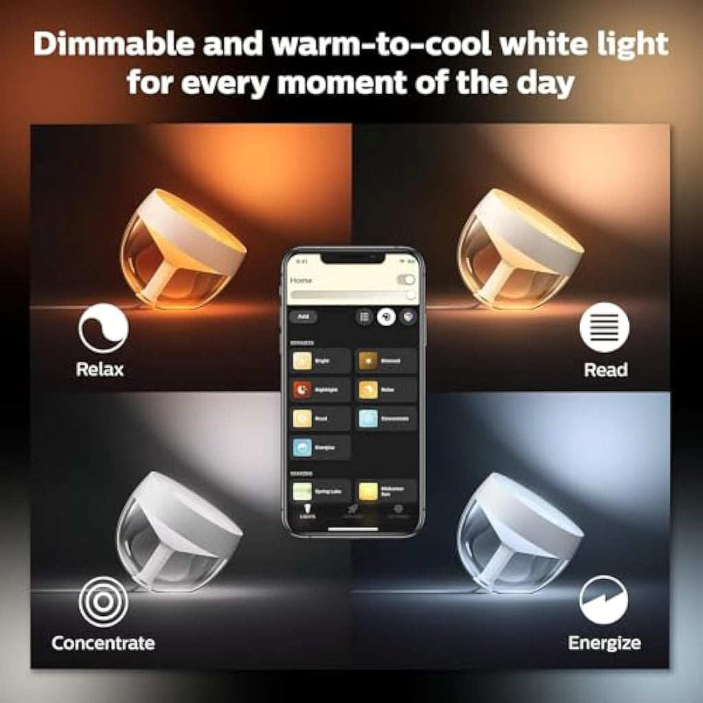 Philips Hue Iris Smart Table Lamp – White & Color Ambiance LED