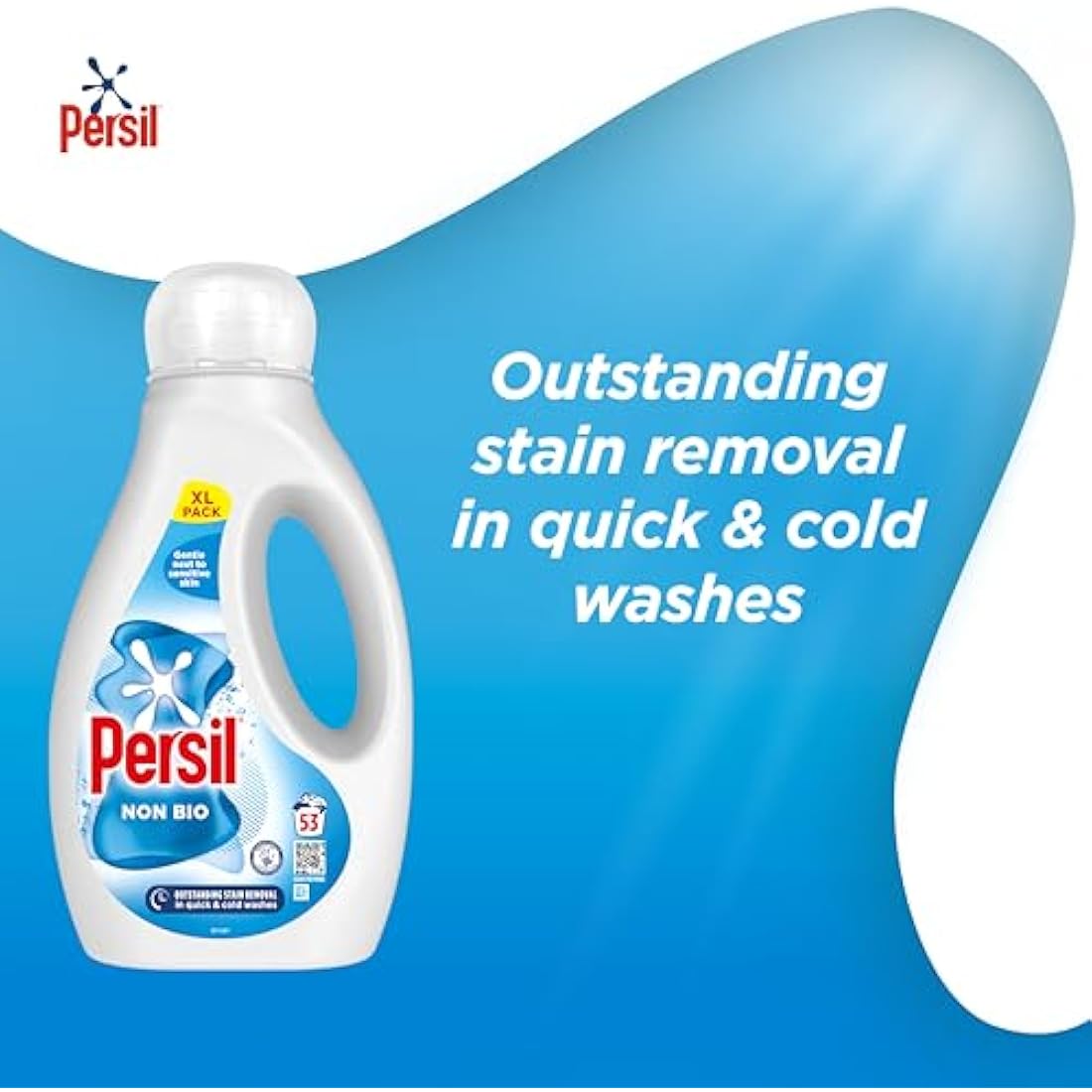 Persil Non Bio Laundry Liquid Detergent - Sensitive Skin - 53 Washes