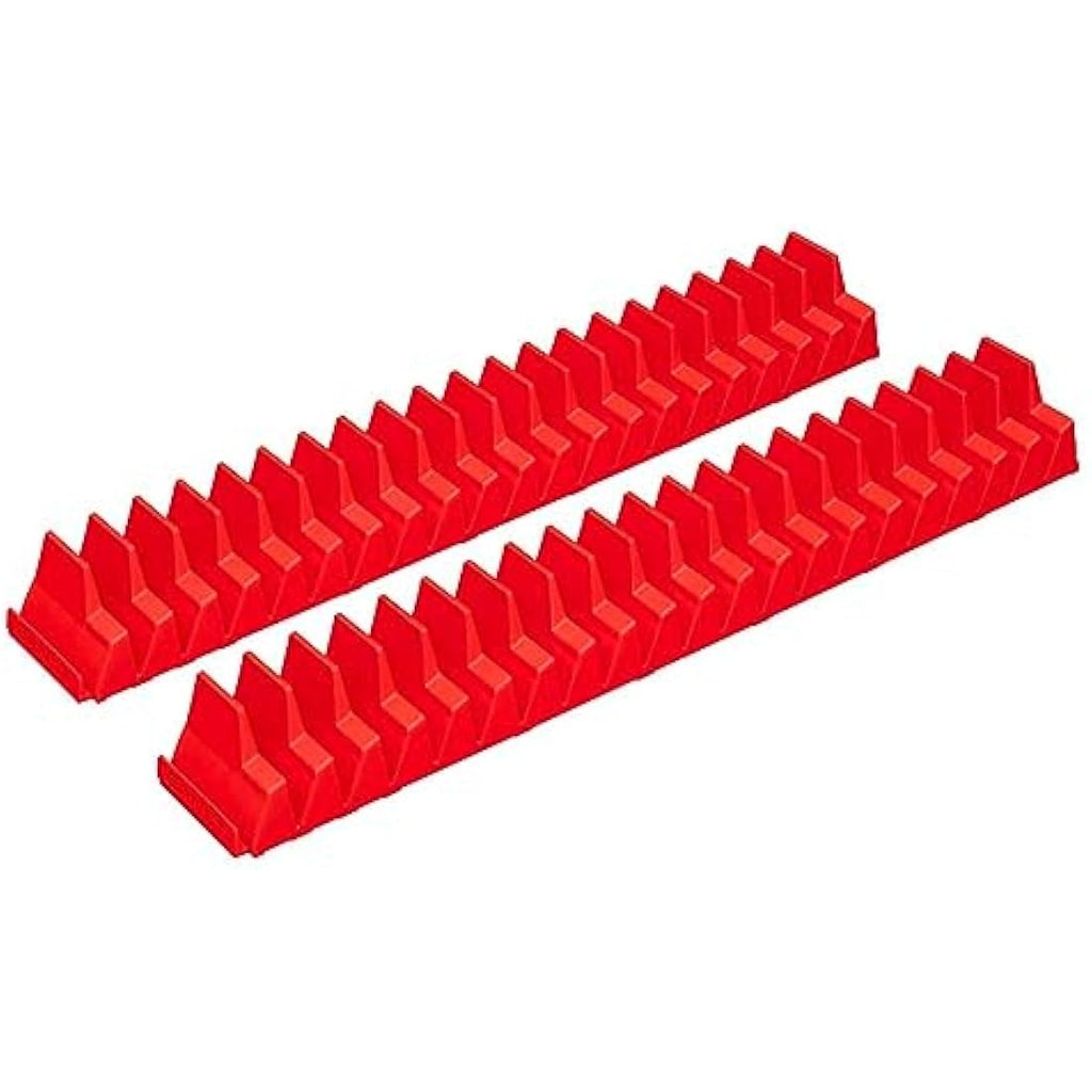 Ernst Magnetic Wrench Pro Organizer - 40 Tool Modular Rack, Red