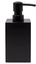 Yew Design Matte Black Soap Dispenser | 15oz Square Rustproof Resin