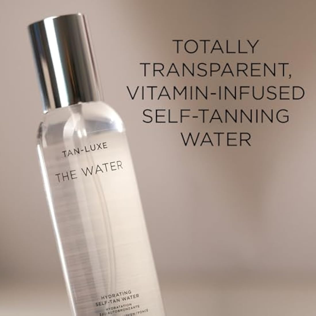 Tan Luxe THE WATER Self-Tanning Water – Medium Hydrating Mist (200ml)