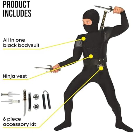 Morph Ninja Costume for Boys – Jolof Store Kids Halloween Outfit