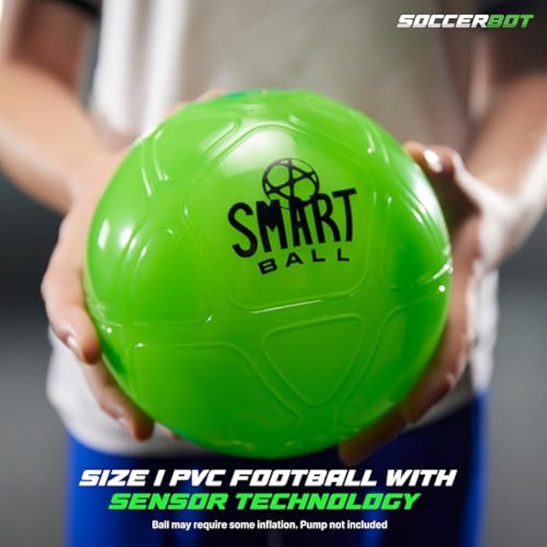 Jolof Store Soccer Bot Indoor Football Trainer – Smart Ball with 3 Speeds