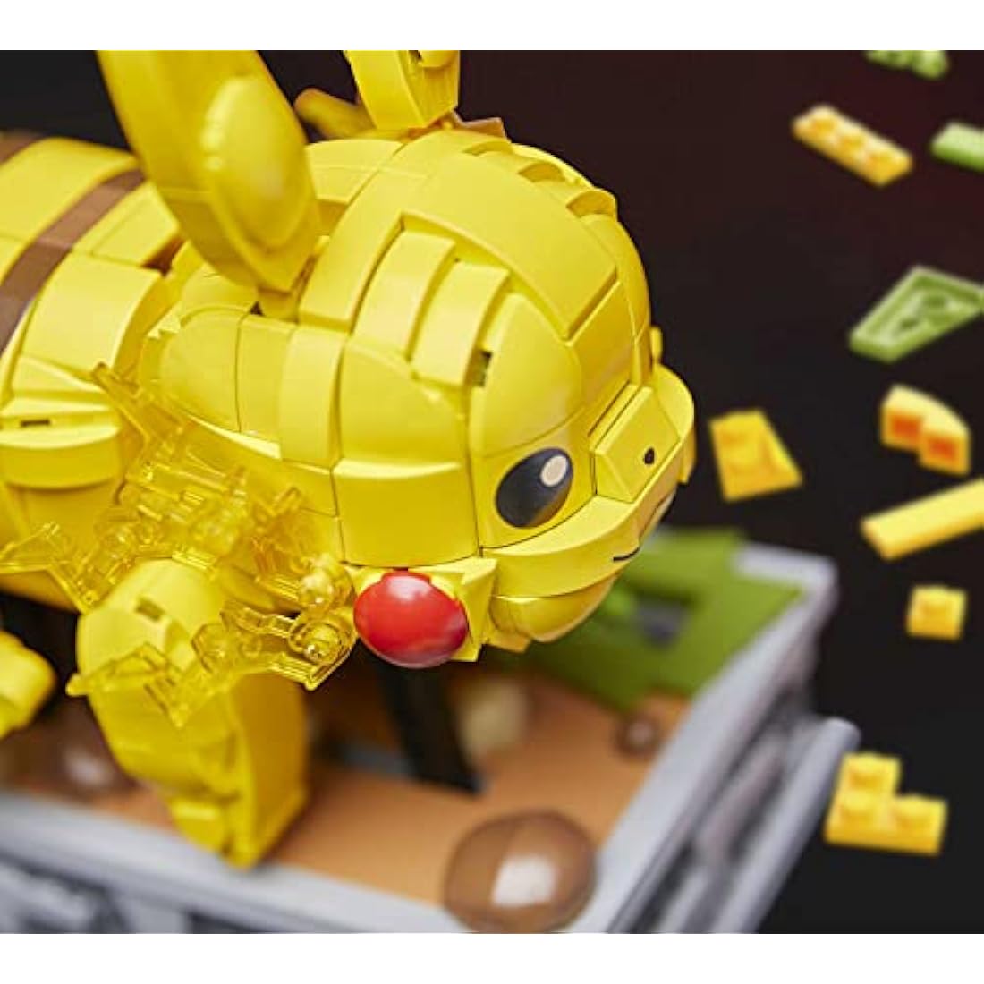 MEGA Pokémon Motion Pikachu Building Set – 1095 Piece Collectible Model