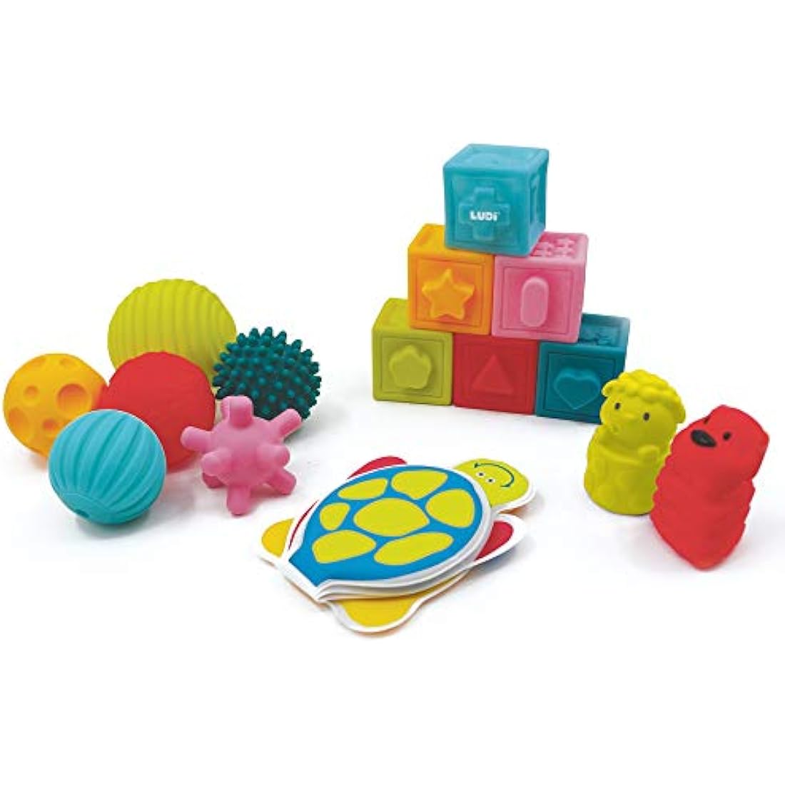 LUDI Spring Learning Box – Baby and Toddler Playpen for Motor Skills