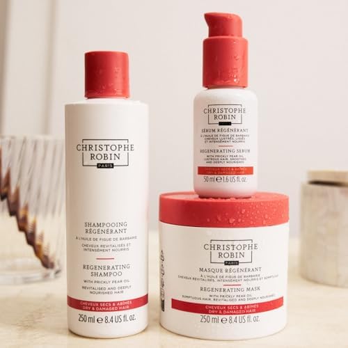 Christophe Robin Regenerating Hair Mask with Prickly Pear Oil - 250ml