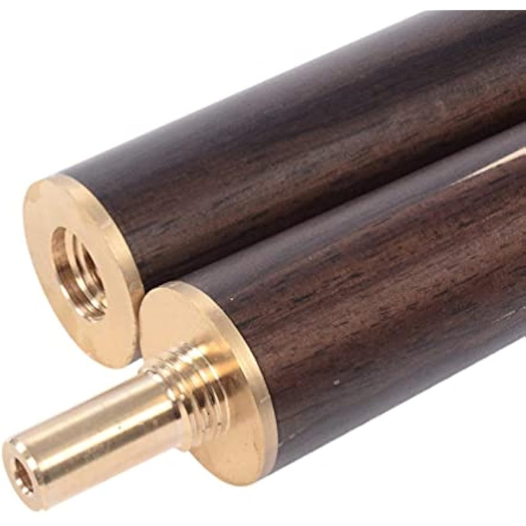 CUESOUL 57" Rosewood 3/4 Snooker Cue Set with Case and Extension